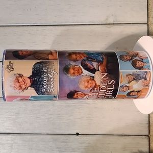 NWT GOLDEN GIRLS Vintage Tribute 20 oz Stainless steel tumbler -hot/cold…